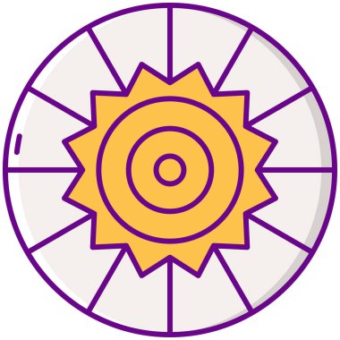 Natal Grafik simgesinin vektör çizimi