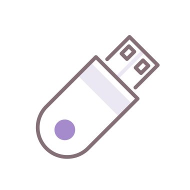 Parmak Sürücüsü vektör çizimi