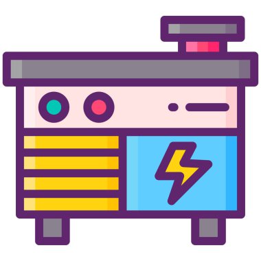 Beyaz arkaplanda Güç Yedekleme simgesi