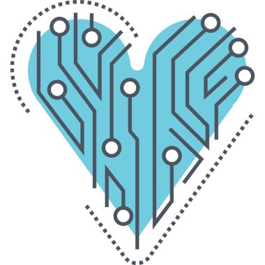 Acil davranış ikonu. Basit resimleme