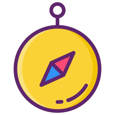 Pusula simgesi vektör resimlemesi