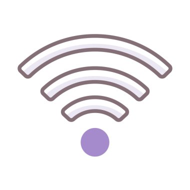 wifi simgesi vektör illüstrasyonu