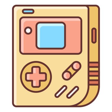 Beyaz arkaplanda el bilgisayarı simgesi