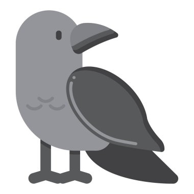 karga simge vektör çizim