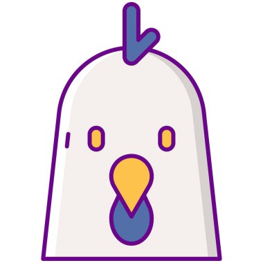 Dolu taslak biçiminde horoz simgesi