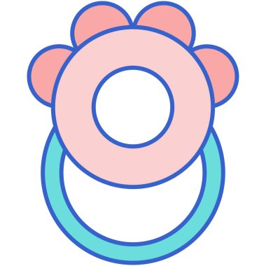 Bağlayıcı simgesi basit illüstrasyon