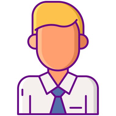 Okul Üniformalı Erkek Öğrenci simgesi