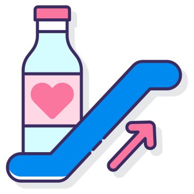 Marka Kaldırma simgesi vektör illüstrasyonu