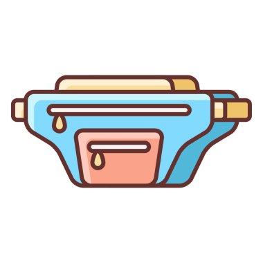 Bel Paketi vektör illüstrasyonu