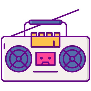 Kaset kaydı. Web simgesi