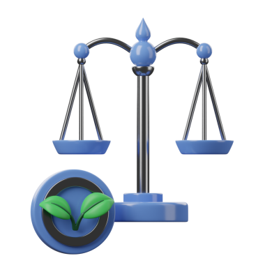 Saydam arkaplanda Etik Veganlık 3d simgesi izole  