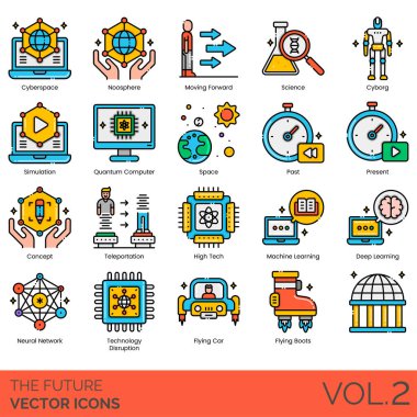 Gelecekteki Simgeler arasında gelecek, teknoloji, iş, konsept, dijital, arkaplan, fütüristik, modern, mavi, gökyüzü, internet, iletişim, şehir, yenilik, veri, teknoloji, bağlantı, insanlar, ağ, bina