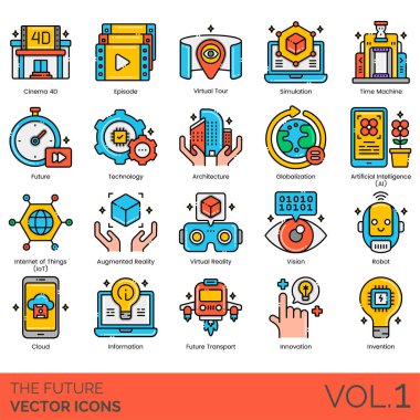 Gelecekteki Simgeler arasında gelecek, teknoloji, iş, konsept, dijital, arkaplan, fütüristik, modern, mavi, gökyüzü, internet, iletişim, şehir, yenilik, veri, teknoloji, bağlantı, insanlar, ağ, bina