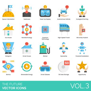 Gelecekteki Simgeler arasında gelecek, konsept, teknoloji, iş dünyası, modern arka plan, dijital, fütüristik, mavi, gökyüzü, internet, teknoloji, bağlantı, veri, yenilik, iletişim, soyut, inşa