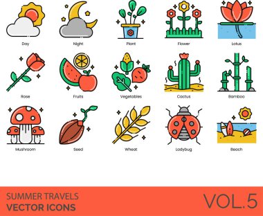 Hava, Karınca, Maymun, Güz, Bambu, Plaj, Ayı, Arı, Kuş, Böcek, Kelebek, Kaktüs, Kanyon, Kedi, Tavuk, Bulut, İnek, Timsah, Gün, Geyik, Çöl, Köpek, Toprak, Fil, Ateş, Balık