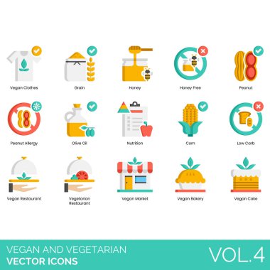 Vejetaryen ve Vejetaryen Simgeleri% 100 Vegan, Badem Sütü, Biyolojik çözünebilir, Brokoli, Esmer Şeker,