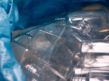 Eko Geri Dönüşüm Hattı için Plastik Atık.