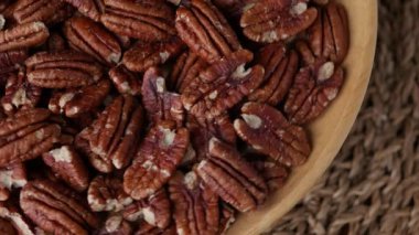 ham organik ceviz desenli arka plan.