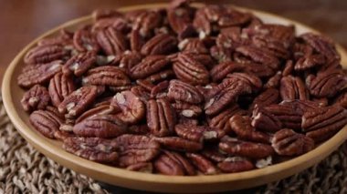 ham organik ceviz desenli arka plan.