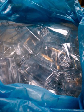 Eko Geri Dönüşüm Hattı için Plastik Atık.