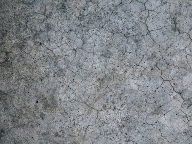 Çatlamış çimento yüzey dokusu doğal kusurlarla dolu..