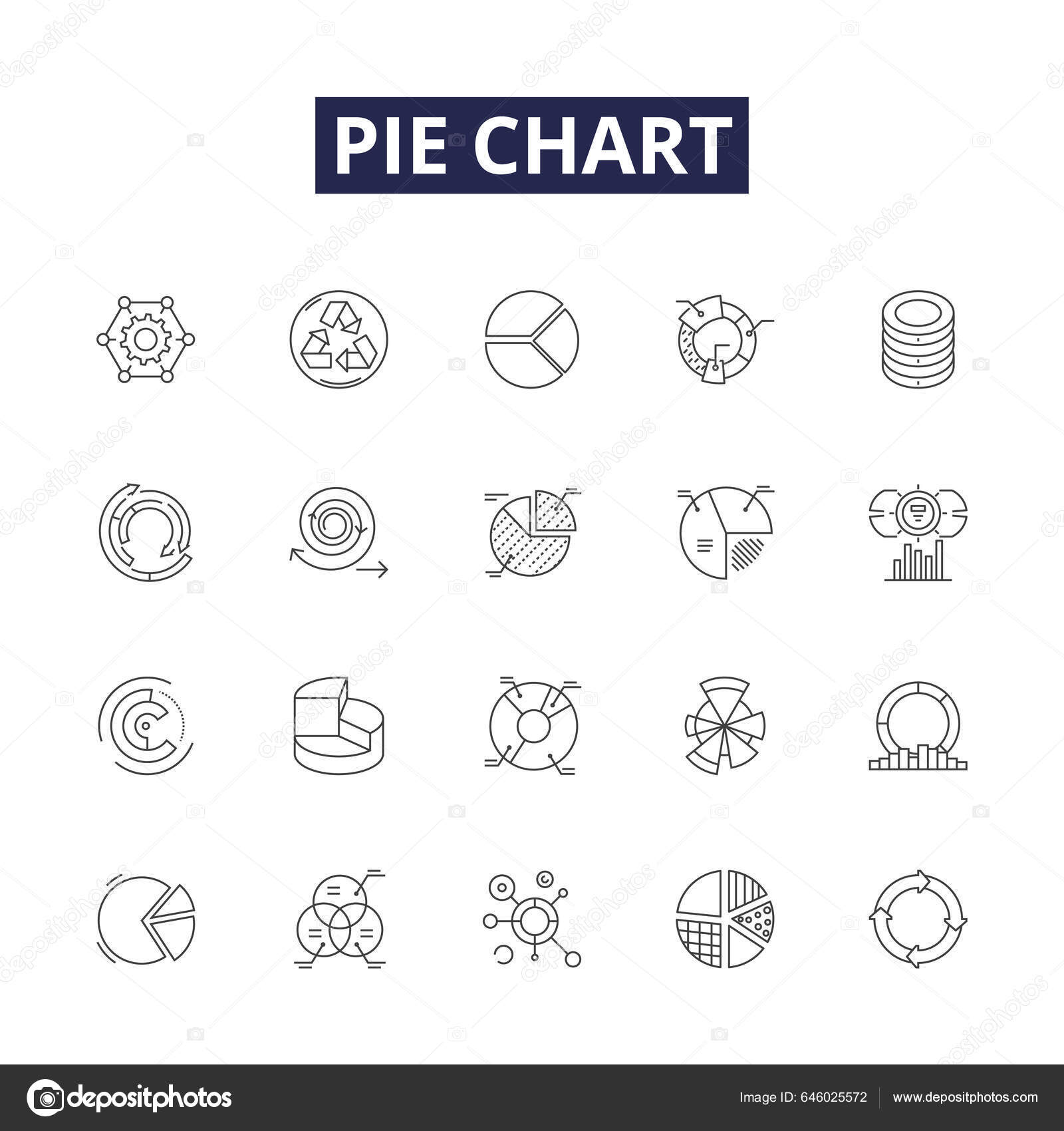 gráfico de líneas vectoriales