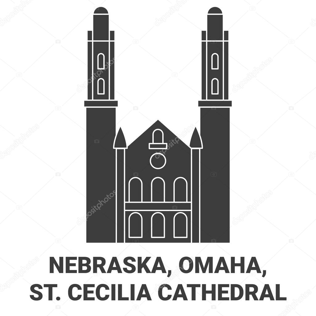 Estados Unidos, Nebraska, Omaha, Catedral de Santa Cecilia recorrido