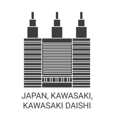Japonya, Kawasaki, Kawasaki Daishi seyahat çizgisi çizimi