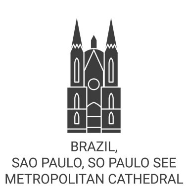 Brezilya, Sao Paulo, So Paulo Metropolitan Katedrali 'ne bakın.