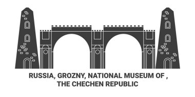 Rusya, Grozny, Ulusal Çeçen Cumhuriyeti Müzesi...