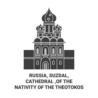 Theotokos 'un Doğuşu' nun Rusya, Suzdal, Katedral 'i.