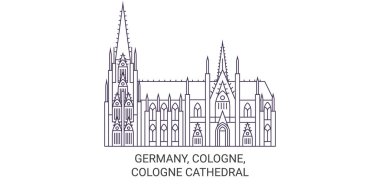 Almanya, Köln, Köln Katedrali...