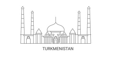 Türkmenistan tarihi sınır çizgisi çizimi