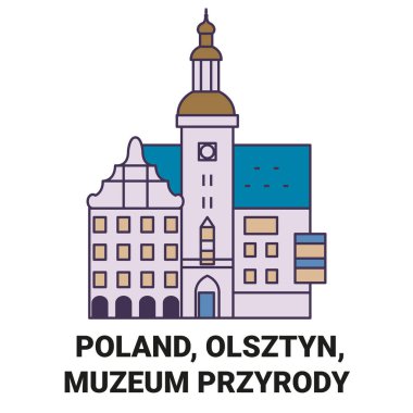 Polonya, Olsztyn, Muzeum Przyrody seyahat çizgisi çizelgesi çizimi