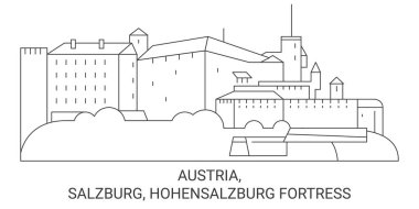 Avusturya, Salzburg, Hohensalzburg Kalesi...