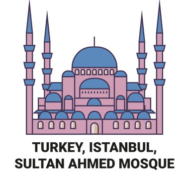 Türkiye, İstanbul ve Sultan Ahmed Camii tarihi sınır çizgisi çizimleri