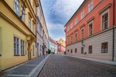 PRAG - 20 Mayıs 2023: Çek başkentinin güzel tarihi şehir merkezi