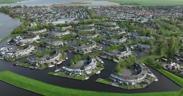 Arquitectura Moderna Los Países Bajos — Vídeo de stock