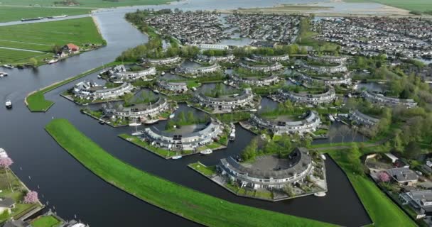 Arquitectura Moderna Los Países Bajos — Vídeo de stock
