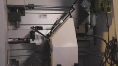 The movement of mechanical parts, the working mechanism of modern machine.