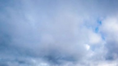 Rain clouds time lapse. Dramatic clouds time lapse. dark rain clouds.