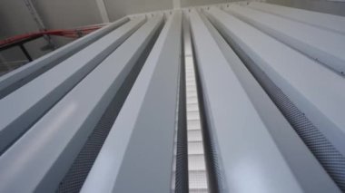 Cooling system of industrial diesel generator. Cooling system. Industrial diesel generator from the inside.