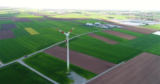 Windgenerator Windgeneratoren Hernieuwbare Elektriciteit Wind Generator — Stockvideo