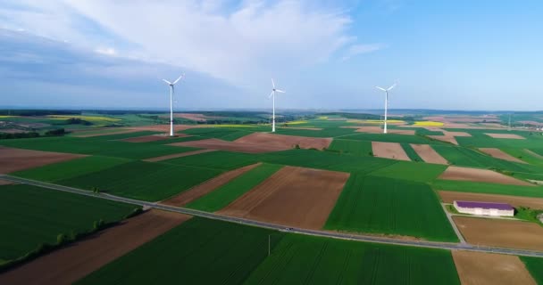 Générateur Énergie Éolienne Générateurs Éoliens Électricité Renouvelable Générateur Éolien — Video