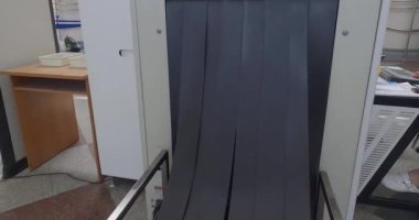 Havaalanı Taraması Kontrol Edildi, X-ray bagaj tarama makinesi, Teddy Bear Yumuşak Oyuncak.