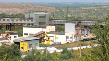 Kimyasal fabrika, gübre üretimi. Gübre fabrikası.