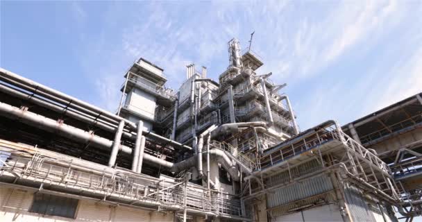 大型化工厂外部 大型化工厂的总图 — 图库视频影像