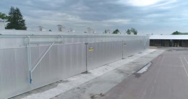 Odunların zorla kurutulması için. Ahşap fabrikasındaki modern kurutma odaları. Endüstri dışı.