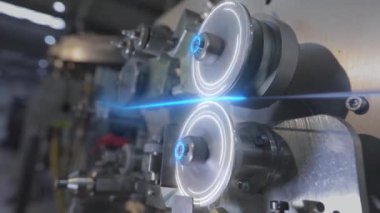 Kablo üretim tesisi. Kablo üretimi