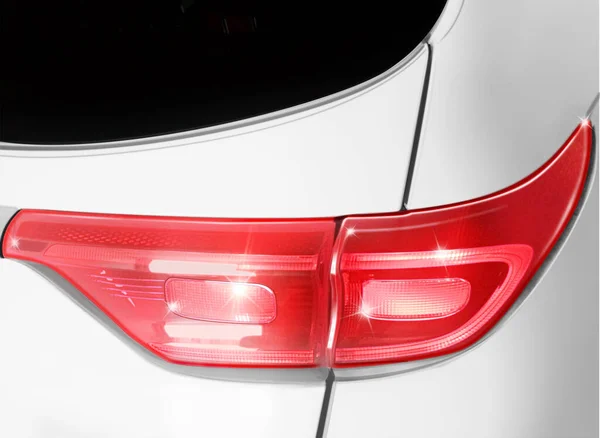 Modern Rear Headlight Light Car Compose Feeling Clean Care Racing — Stock Photo, Image